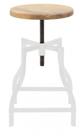 Replica Turner Industrial Stool - White