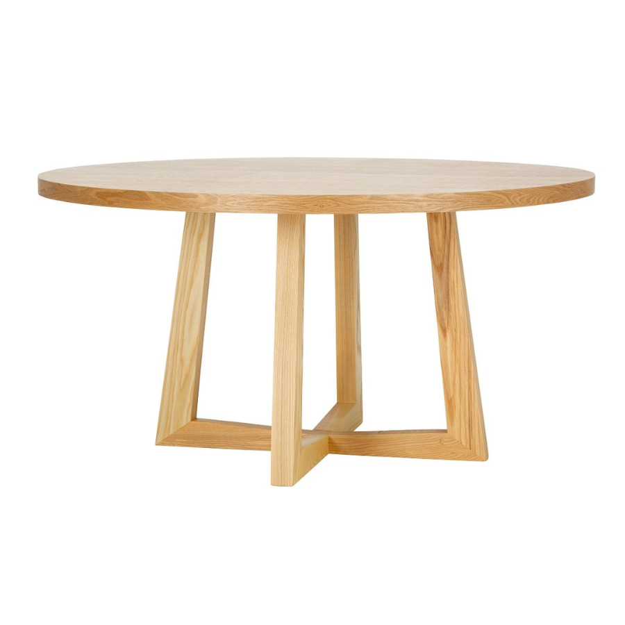Replica Brad Ascalon Round Timber Dining Table