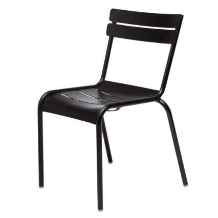 Replica Fermob Luxembourg Chair Black

