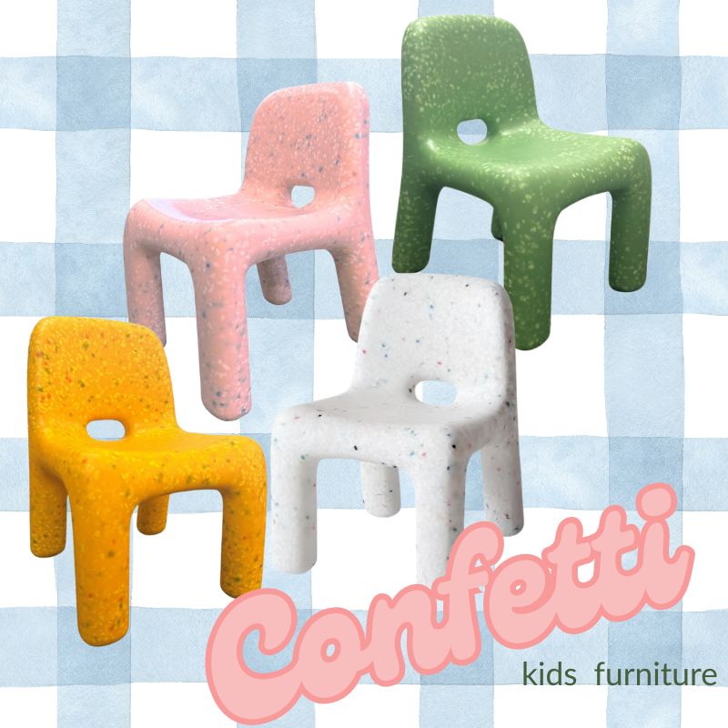 Replica Kids Confetti Table and Chairs